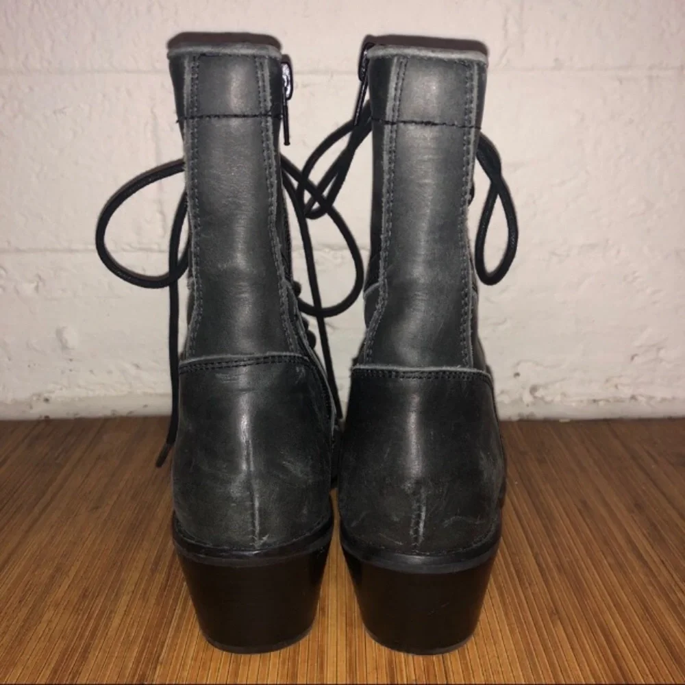 Jeffery Campbell combat booties - Picture 7 of 8